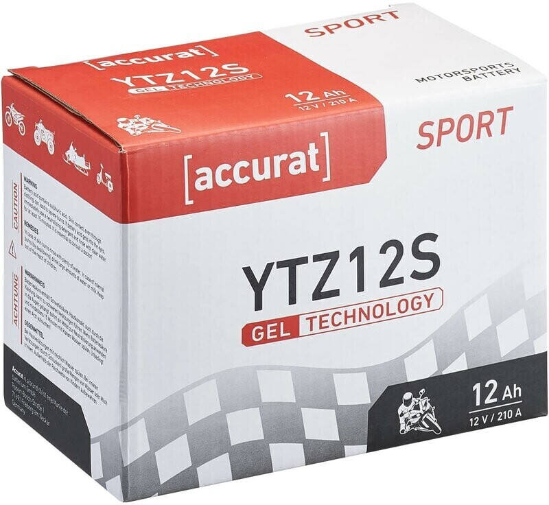 Accurat Sport GEL YTZ12S 12V 12Ah ab 34,80 €