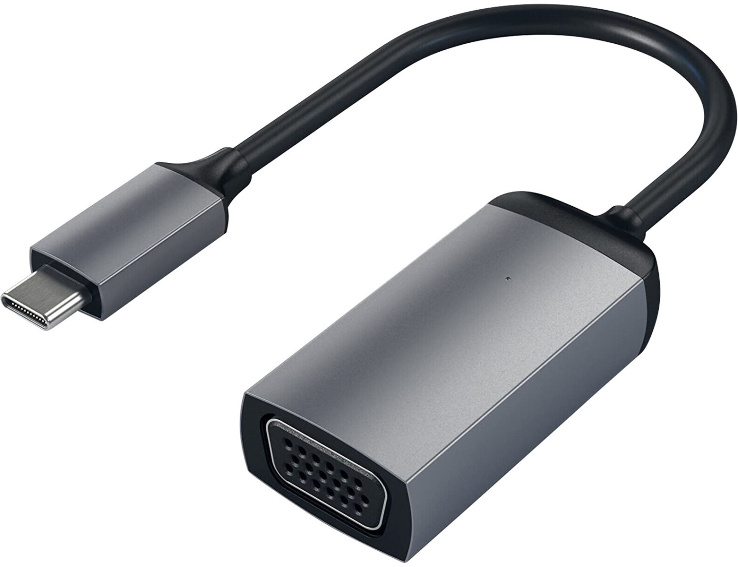 Satechi Câble HDMI Type - C en Aluminium 4K 60Hz - pour Macbook Pro/Air  M2/M1, iPad Pro/Air M2/M1, Mac Mini M2, iMac M1 (Gris Sidéral)