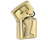 Zippo Nautical Flags and Anchor Design Brushed Brass Pocket