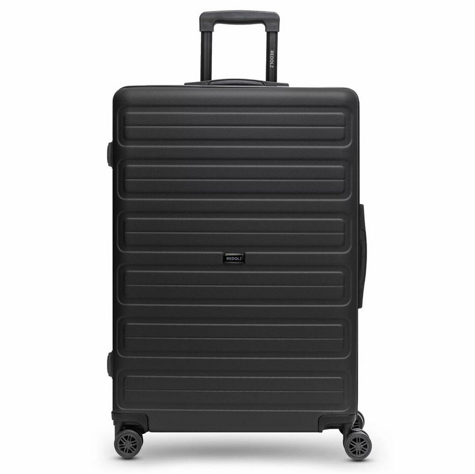 Valigia Trolley REDOLZ Essentials 10, 96L, Blu Metallic, Con Ruote 4 E Lucchetto TSA