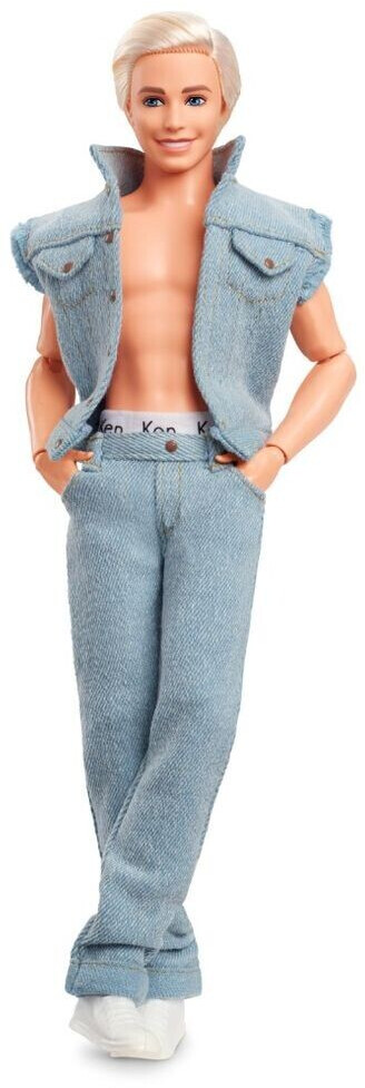 Soldes Barbie Le Film - Ken avec tenue en jean (HRF27) 2024 au meilleur  prix sur