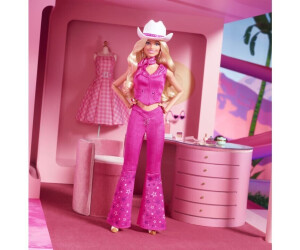Soldes Barbie Le Film - Barbie tenue western rose (HPK00) 2024 au meilleur  prix sur