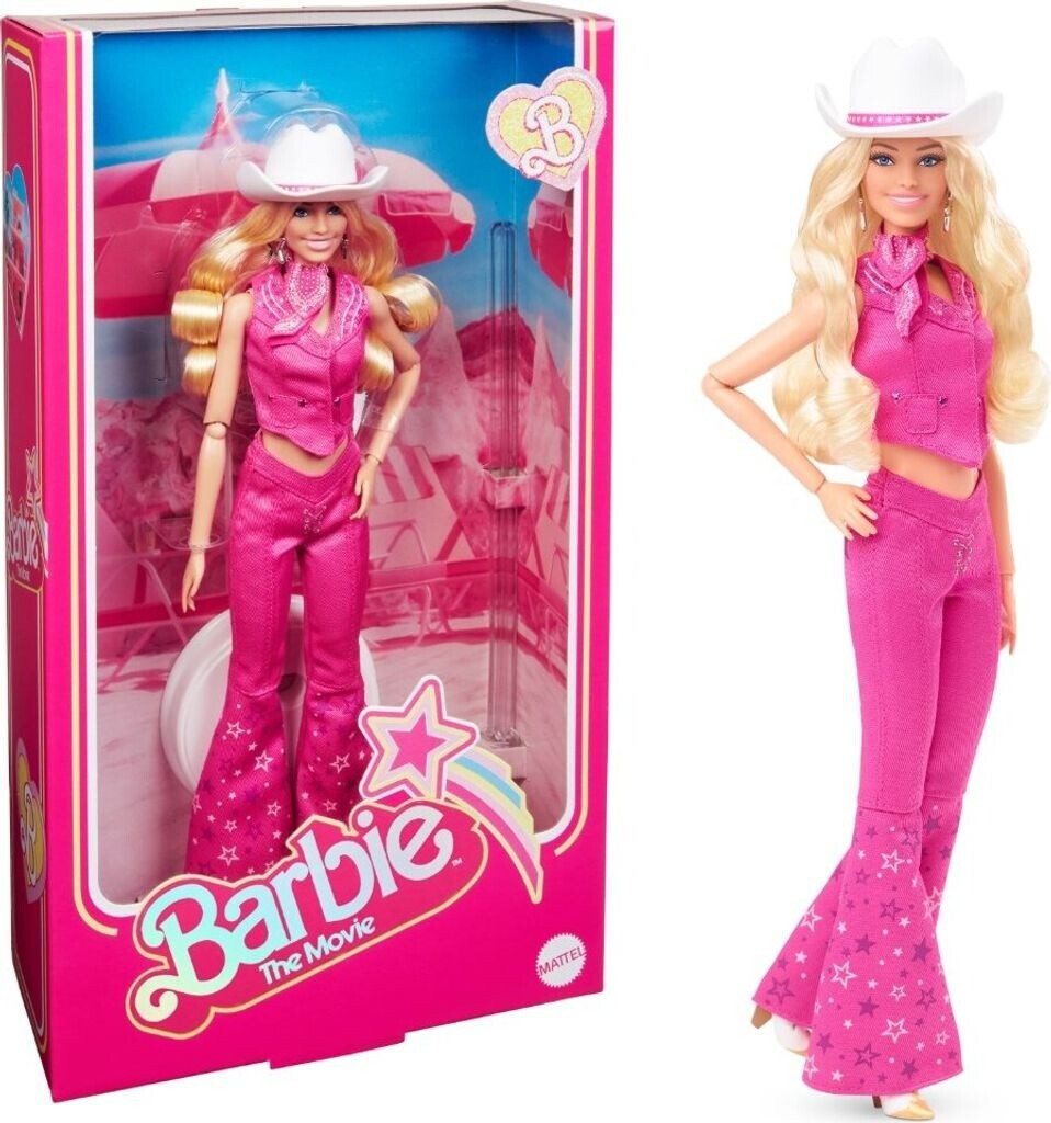 Soldes Barbie Le Film - Barbie avec tenue à carreaux (HRF26) 2024 au  meilleur prix sur