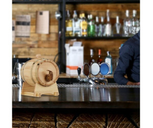Relaxdays Beverage dispenser wooden barrel 1.25 liters a € 39,39 (oggi)