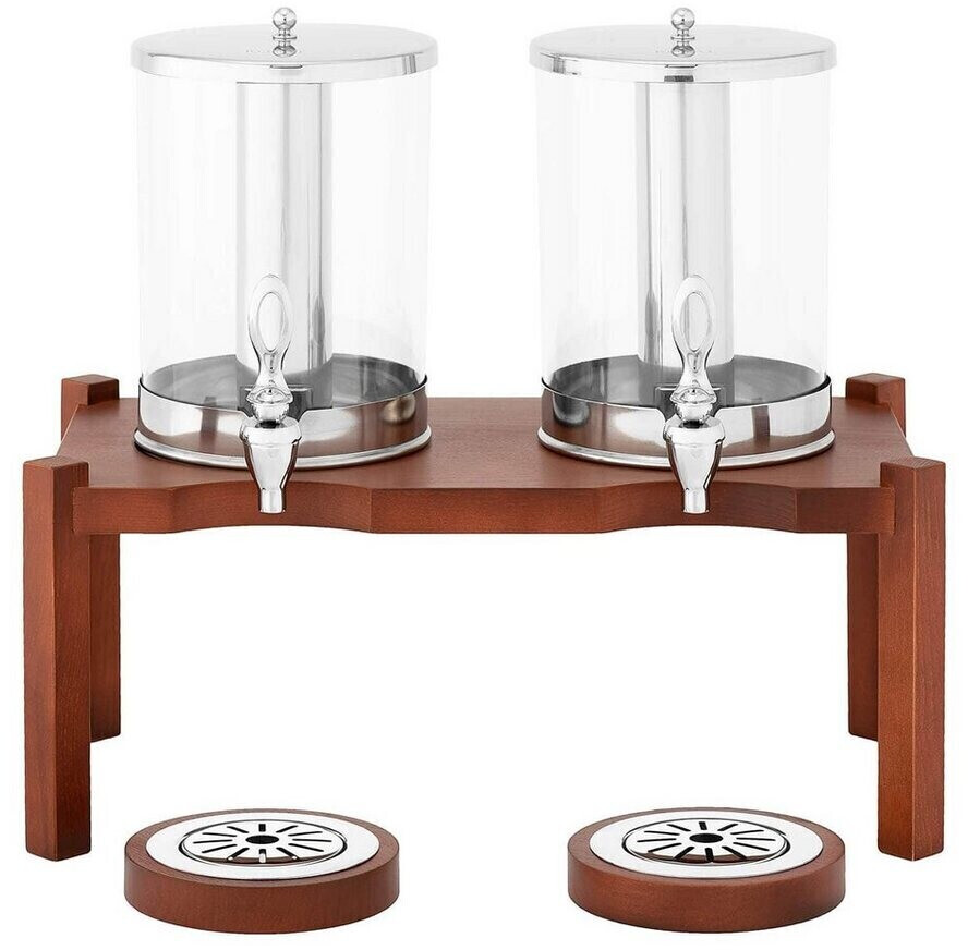 Royal Catering Beverage dispenser juice dispenser 2 x 7 L cooling