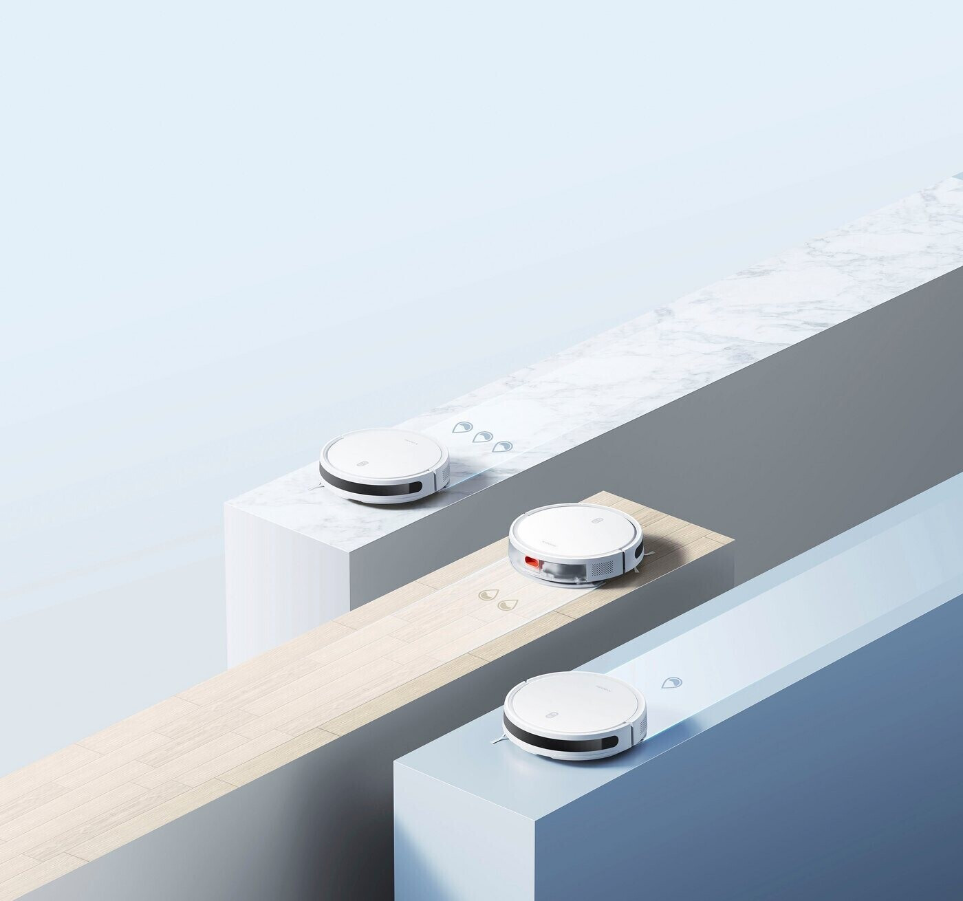 Xiaomi Robot Vacuum E12 Saug- & Wischroboter, Smart Reinigungsplan mit APP  Steuerung und Google & Alexa, 4000 Pa Saugkraft, 110 Min Laufzeit, Teppich  Tierhaare Hartböden, Ladestation, WLAN : : Elektronik & Foto