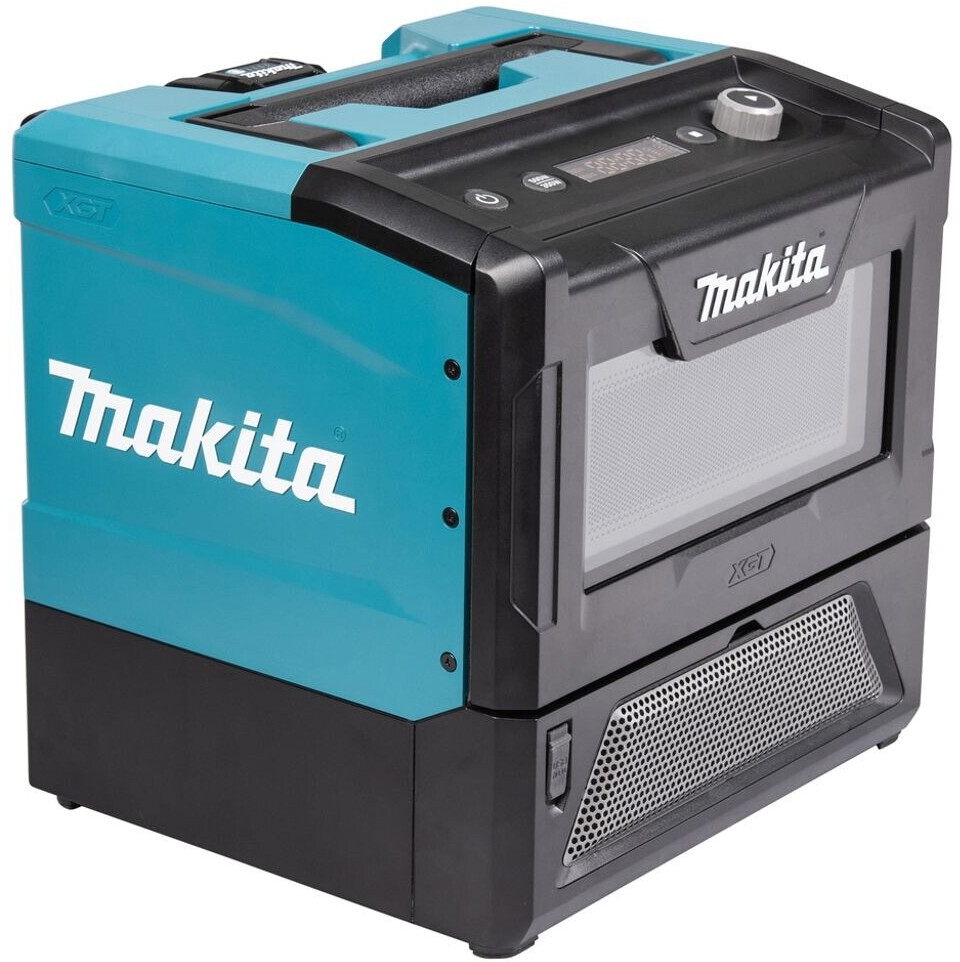 Makita präsentiert portable Mikrowelle mit Akku, USB-Port und 500 Watt  Leistung -  News