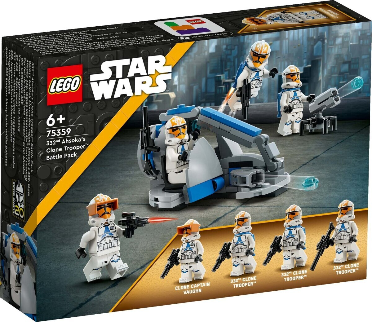 LEGO Star Wars - Ahsokas Clone Trooper der 332. Kompanie - Battle Pack ...