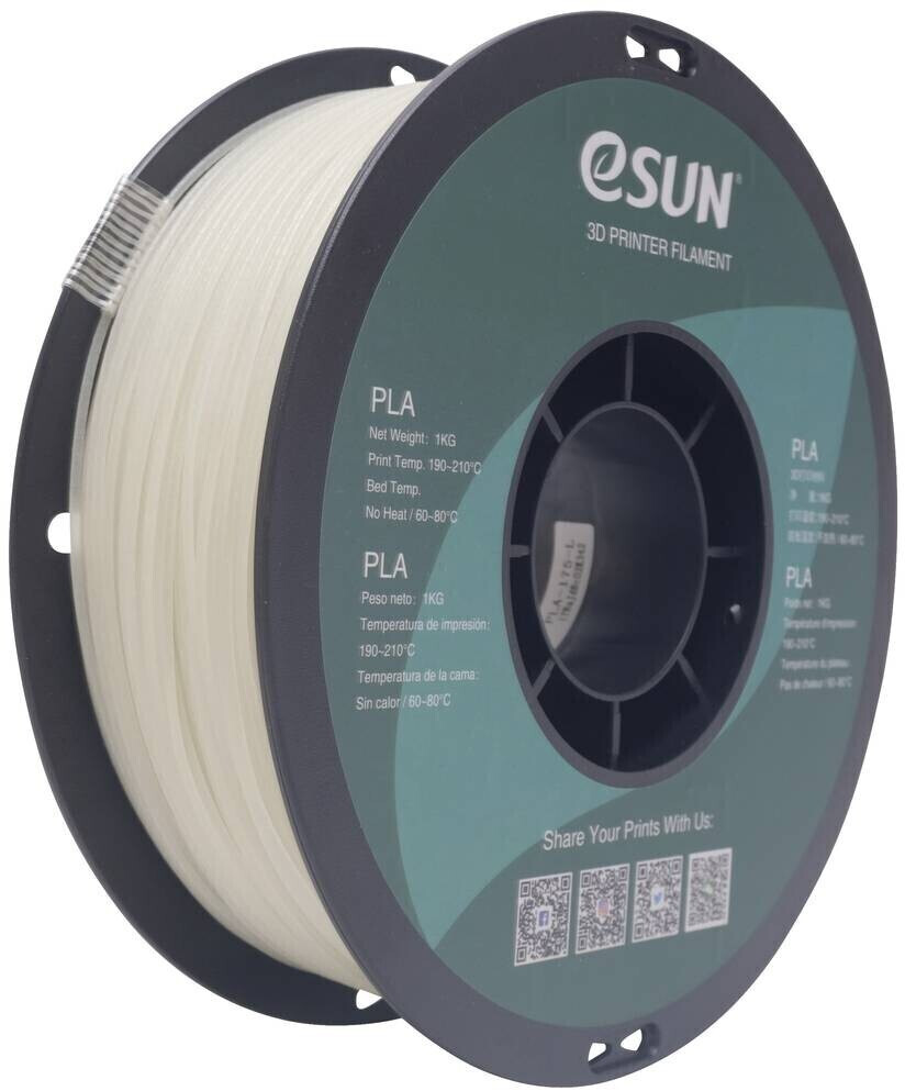 eSun3D PLA Filament 1.75mm 1kg Luminous Green