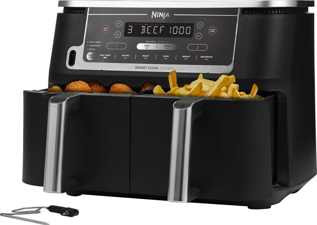 Friteuse Ninja Foodi Dual Zone AF451EU 2600 W Noir - Achat & prix