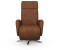 sit&more TV-Sessel 71x110x82cm manuell verstellbar Luxus-Microfaser cognac braun
