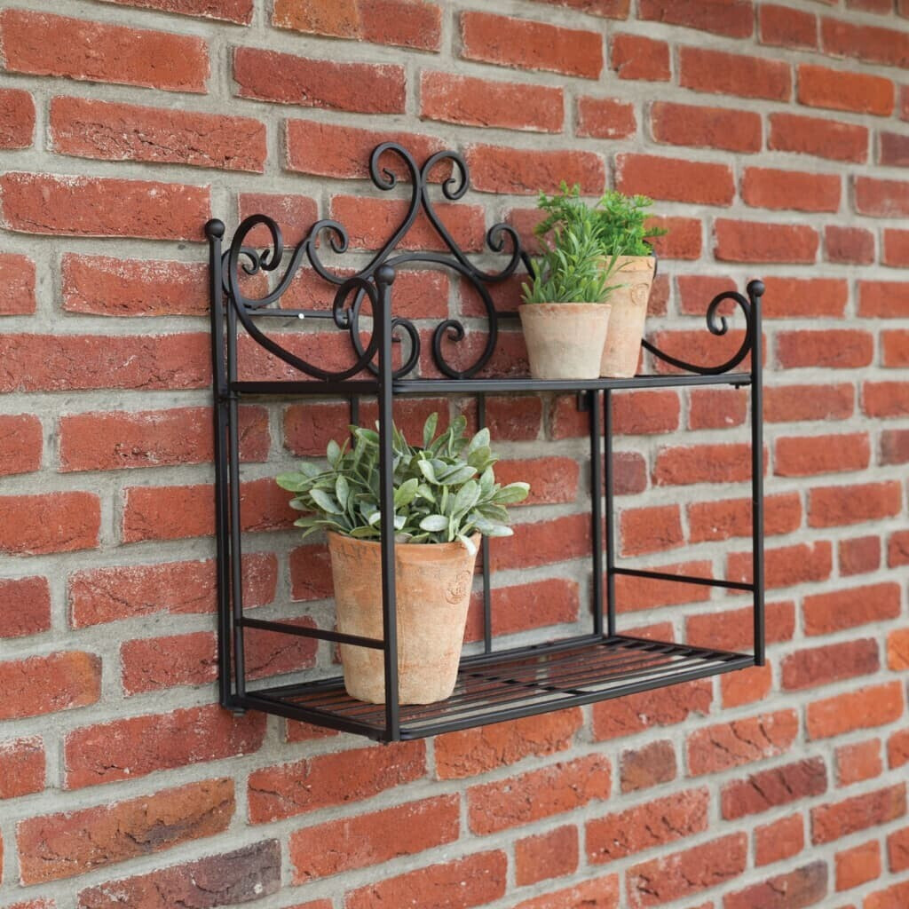 Esschert Esschert Folding wall shelf - side view