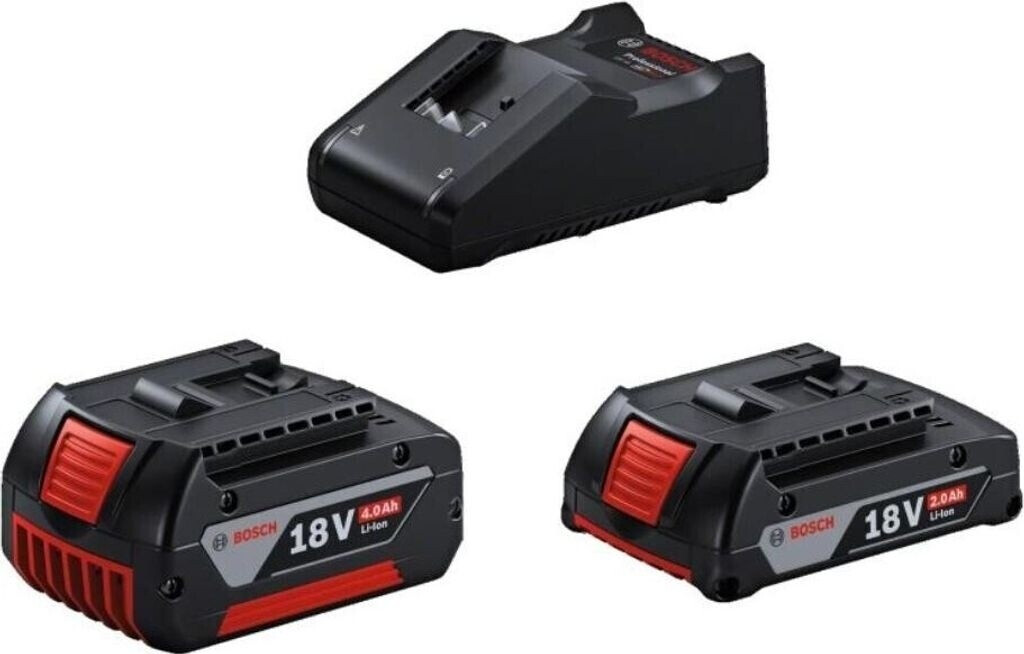 Bosch GBA 18V 2,0 Ah + GBA 18V 4,0 Ah (1600A01ZS9)