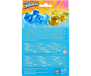 Nerf Super Soaker Hydro Balls - Pack de 3 balles d'eau réutilisables