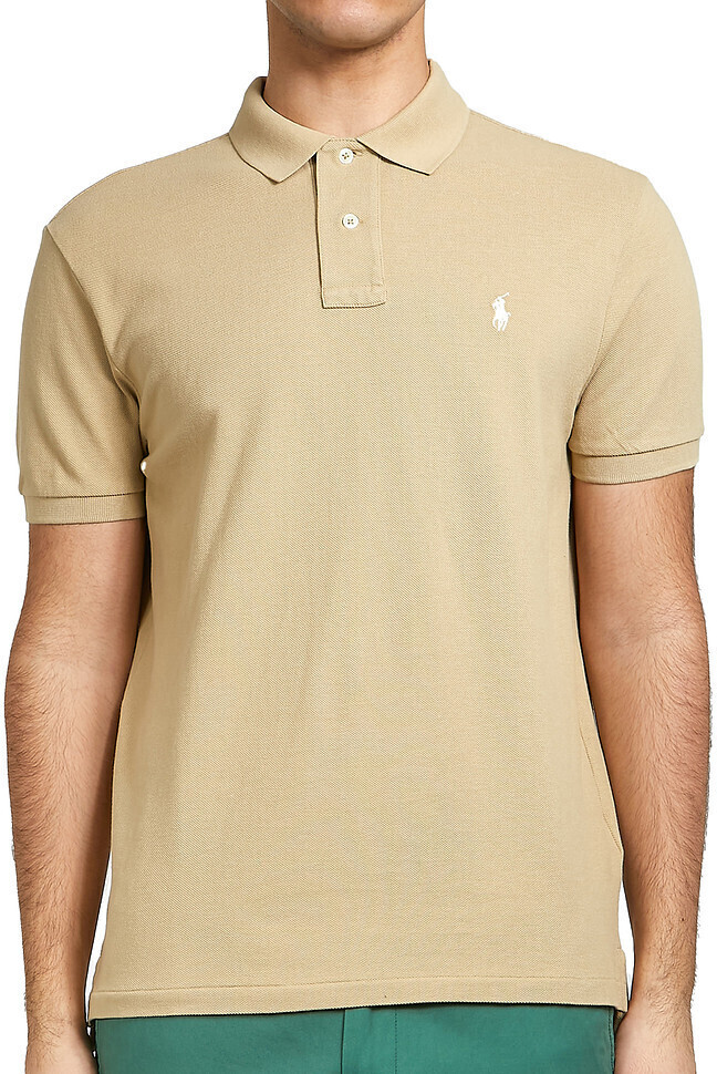 Beige ralph lauren polo cheap