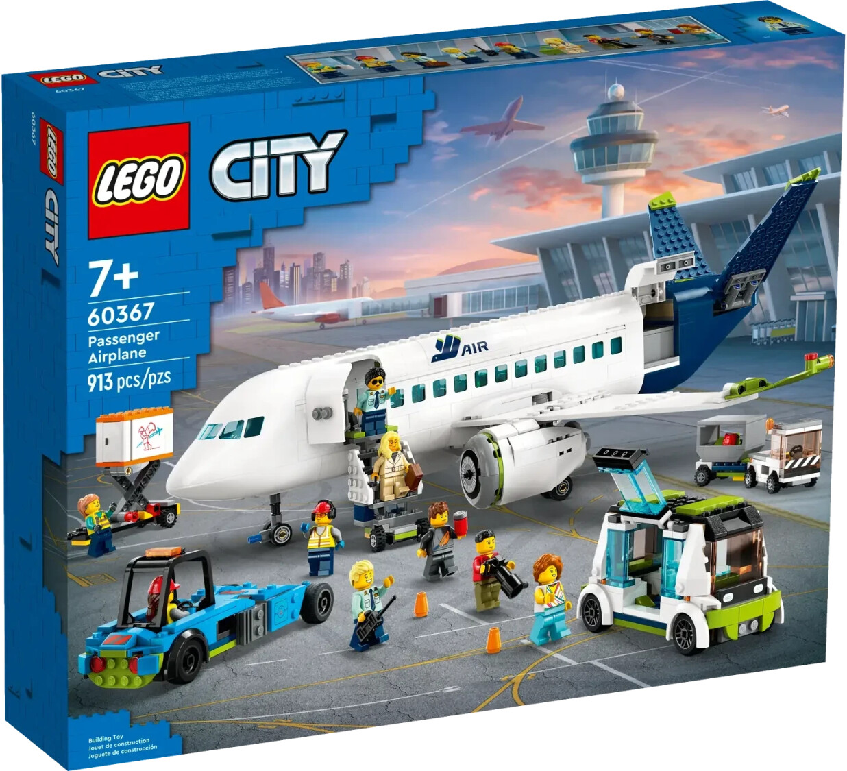 LEGO City Avion de Pasajeros 60367 desde 78 99 Compara precios en idealo