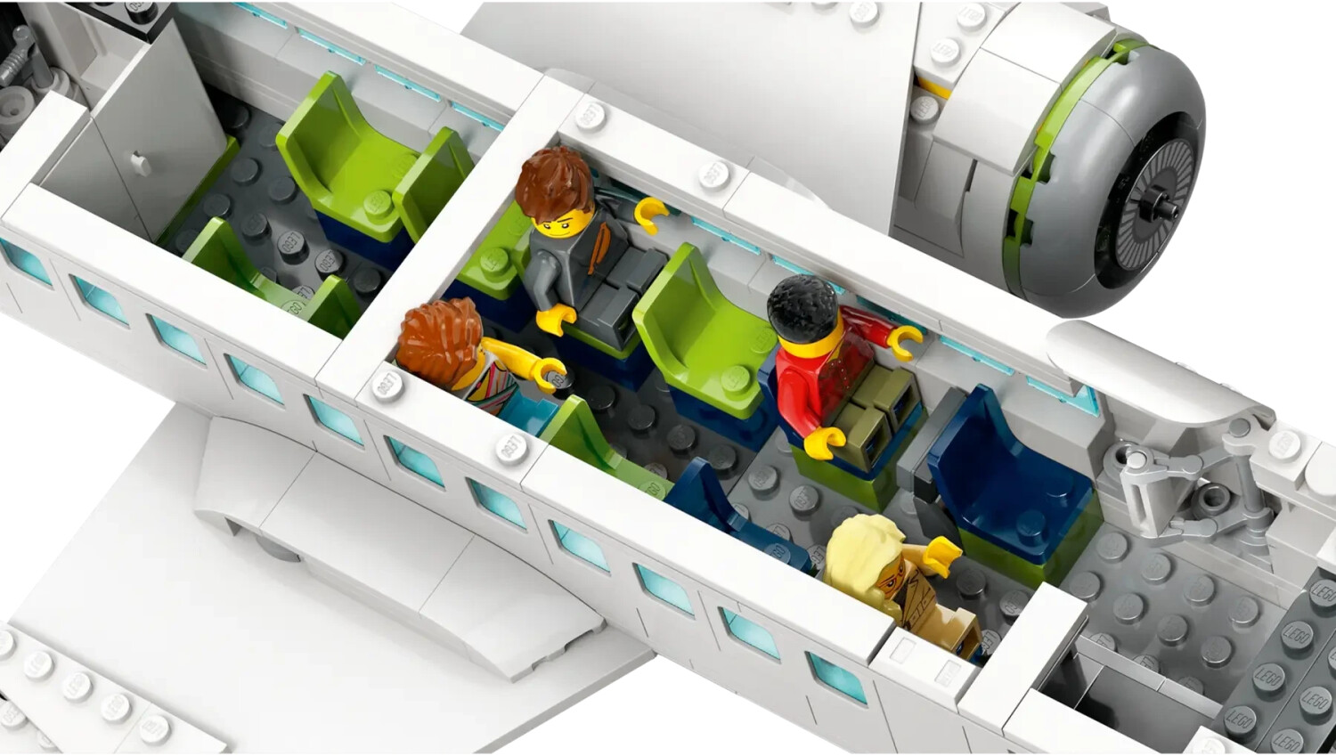LEGO City L'avion de ligne 60367 Ensemble de jeu de construction (930  pièces)