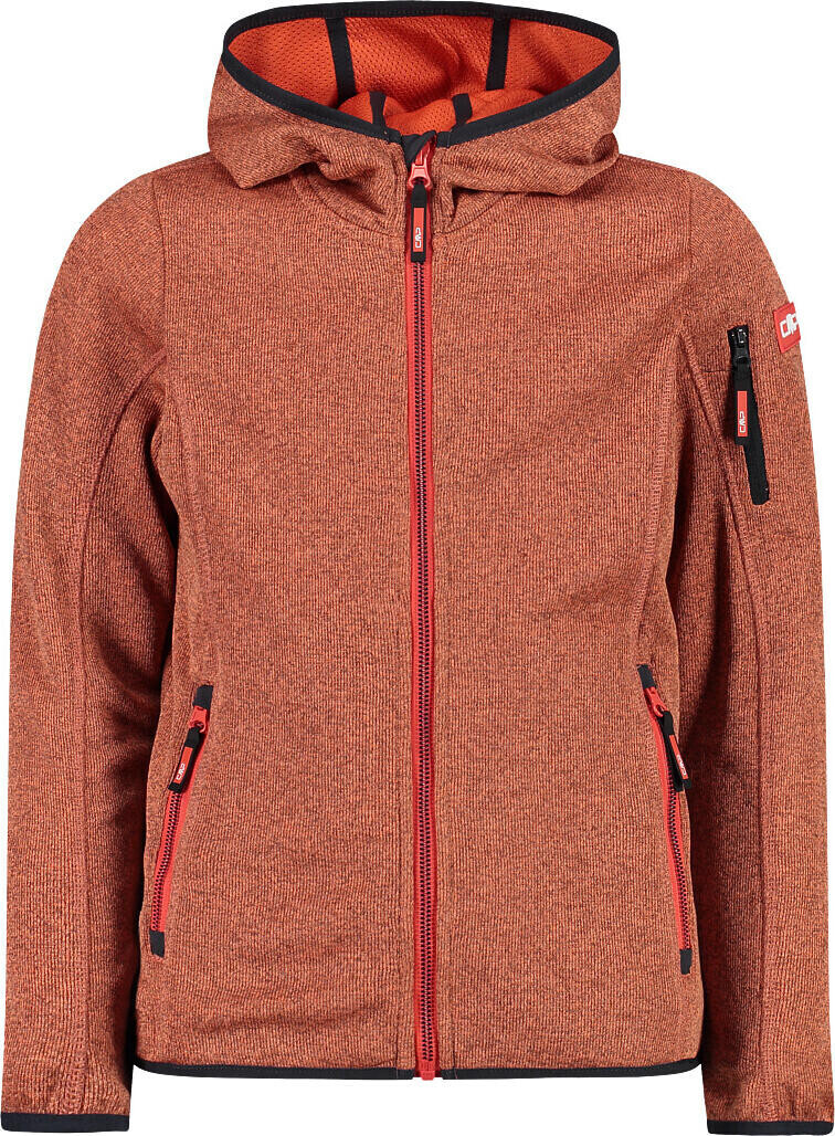 CMP Mädchen Sweatshirt mit Kapuze aus Knit Tech Fleece (30H5905) campari-lighter  ab € 24,99 | Preisvergleich bei