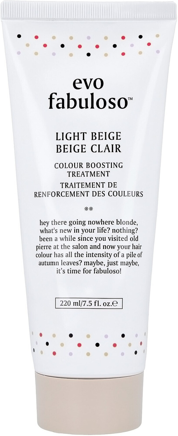 evo Fabuloso Color Intensifying Conditioner Light Beige (220ml)