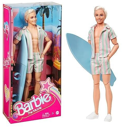 Barbie The Movie - Ken con completo da spiaggia (HPJ97) a € 36,81 (oggi)