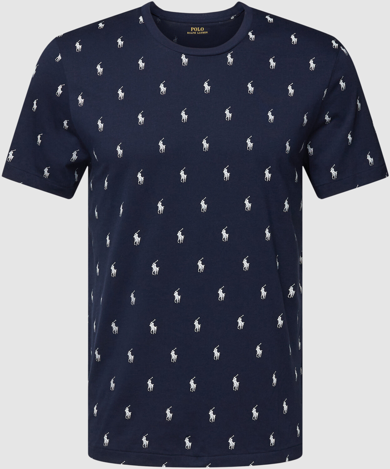 Polo Ralph Lauren T-Shirt mit Logo-Muster Modell Liquid COTTON (714899612) darkblue