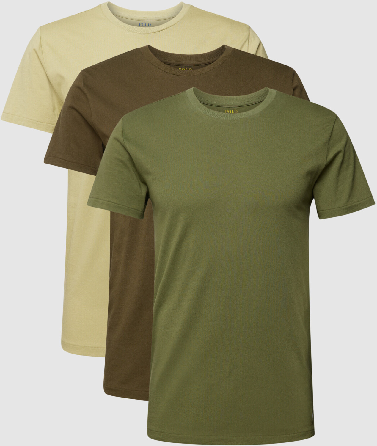 Polo Ralph Lauren 3-Pack T-Shirt (714830304) olivgrün ab 69,95 