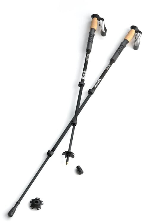 Silva Trekking Carbon Poles Black
