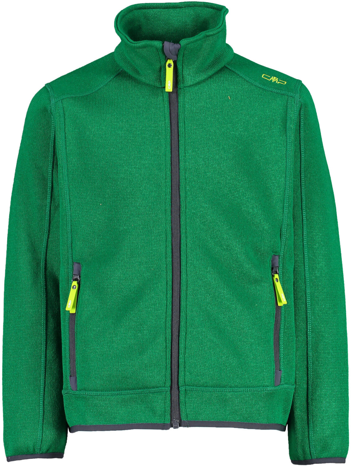 CMP Boys Melange Knit-Tech Fleece without Hood (3H60744) irish green ab ...