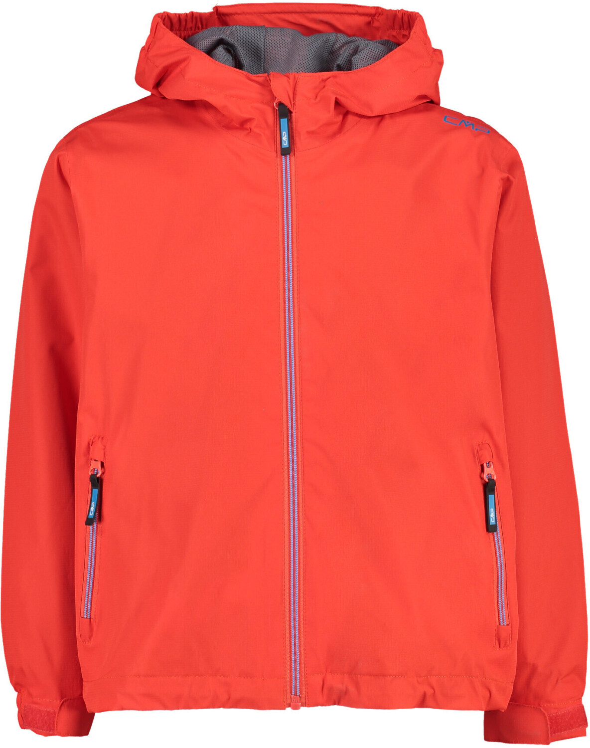 CMP Boy Rain Jacket Fix Hood Youth (39X7984) fire