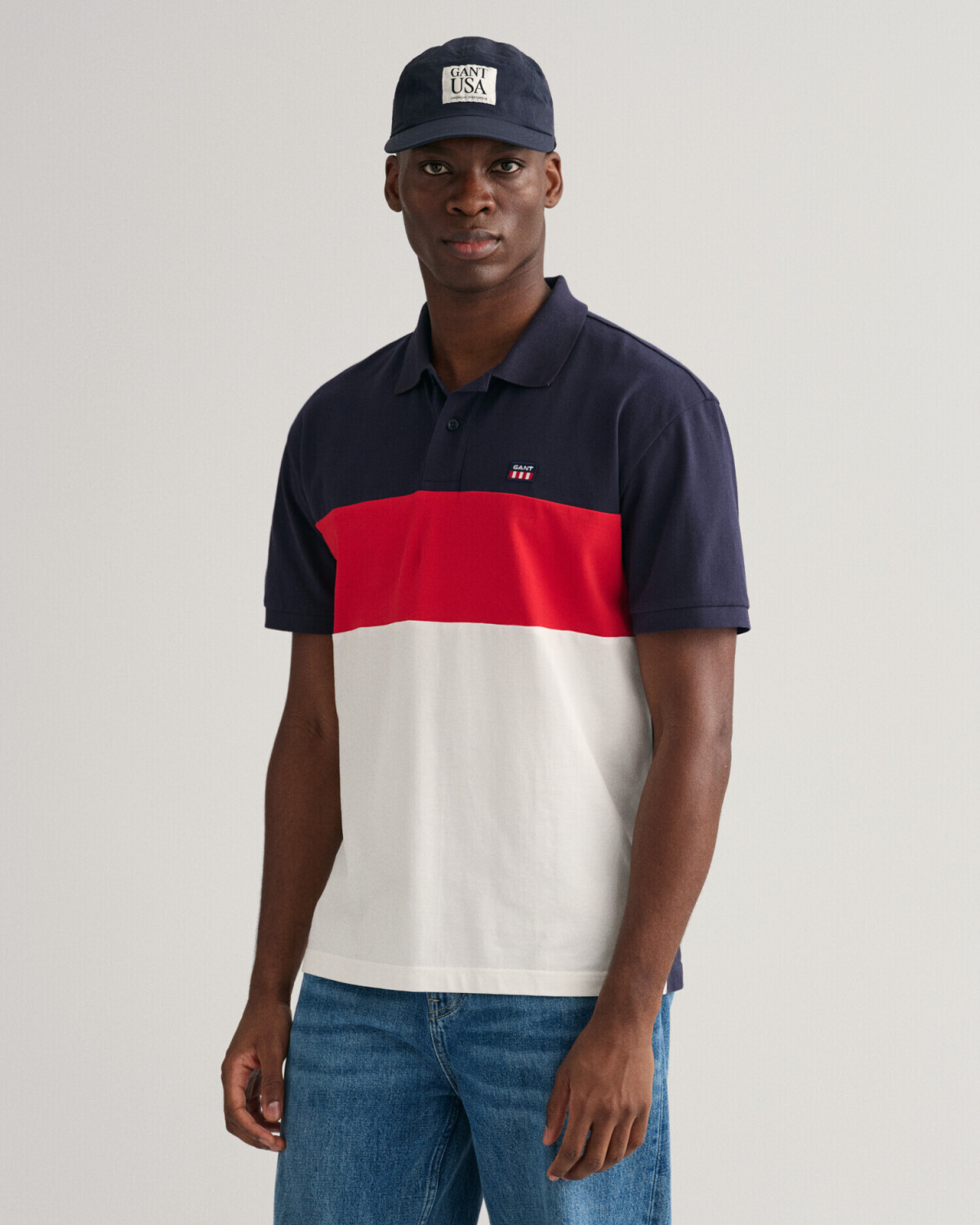 GANT Piqué Poloshirt im Blockfarbendesign ab (2063011) 63,99 Preisvergleich € | bei