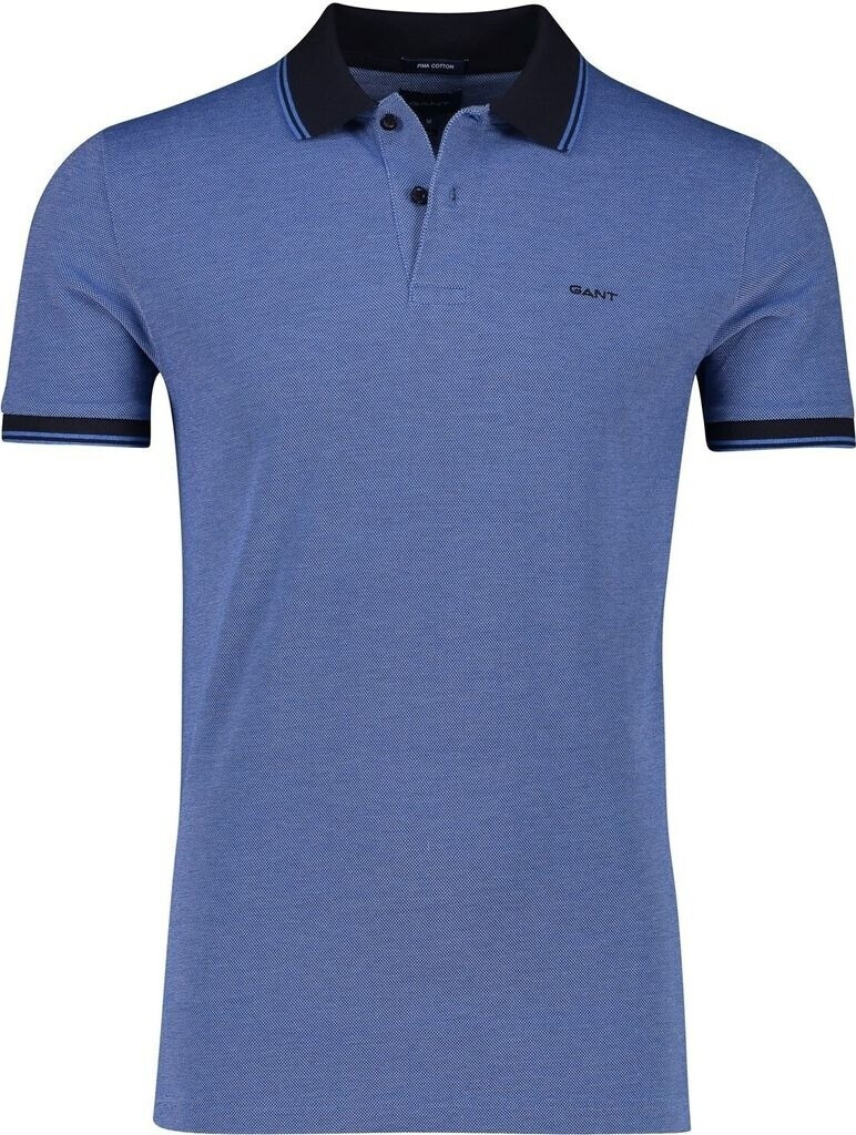 GANT Oxford piqué polo shirt (2057029) day blue