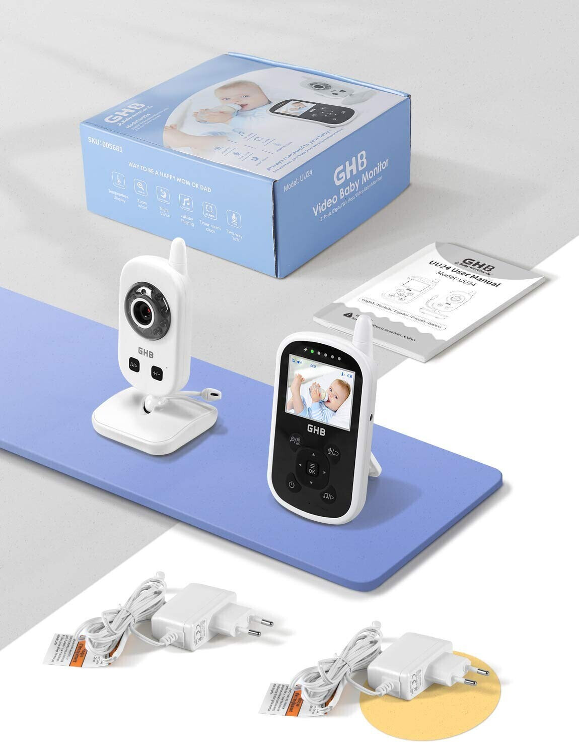 Ghb babyphone deals smart baby monitor