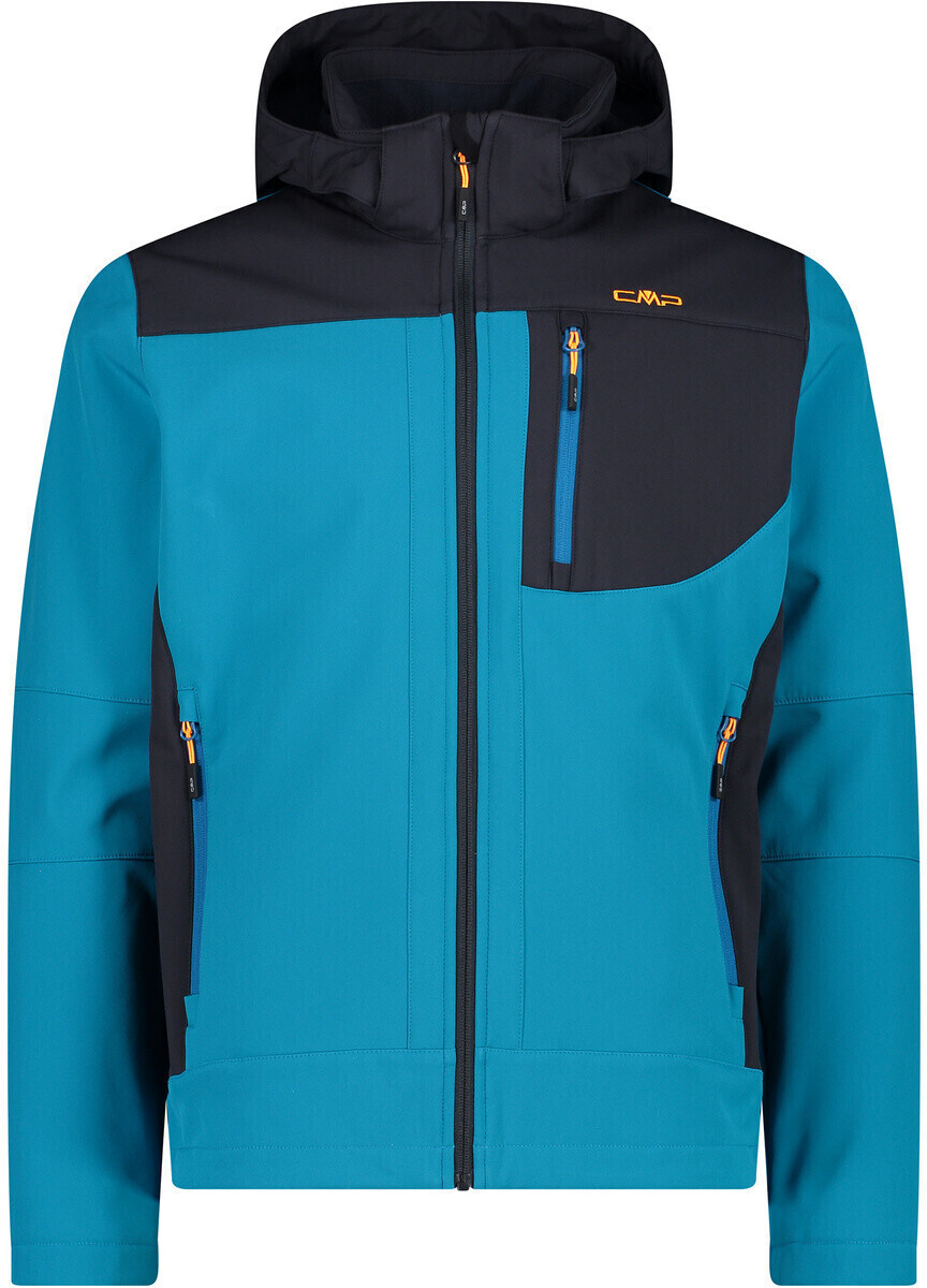 CMP Man Softshell Jacket With Detachable Hood (3A01787N) reef-antracite