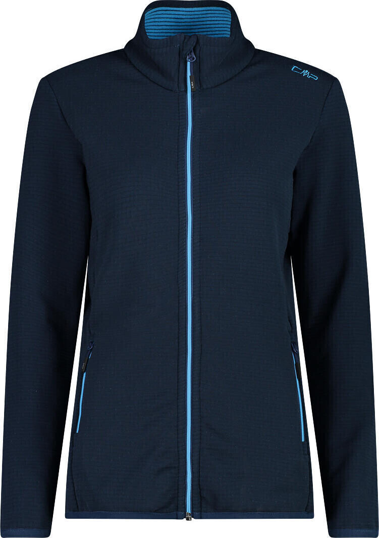 CMP Women's Unlimitech Stretch-Performance Fleece blue-cielo