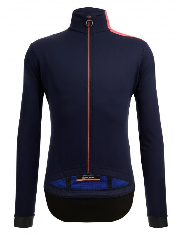 Santini Vega Multi Jacket With Hood blue