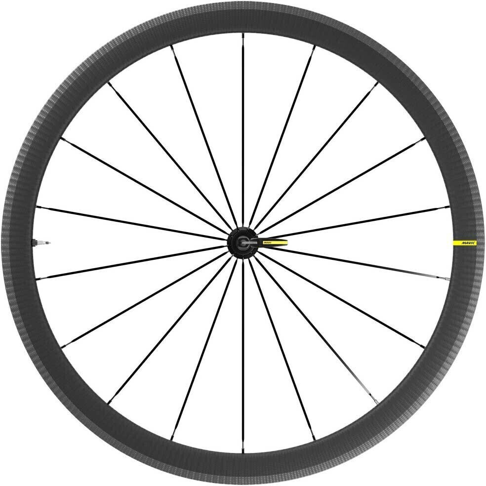 Mavic Cosmic Sl 40 Carbon Tubeless Road Front Wheel black 9 x 100 mm