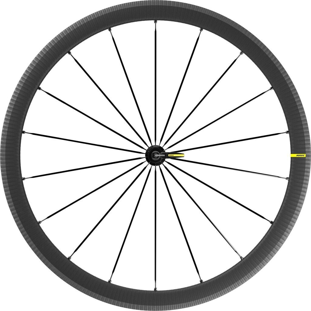 Mavic Cosmic Slr 40 Carbon Tubeless Road Front Wheel black,Grau 9 x 100 mm