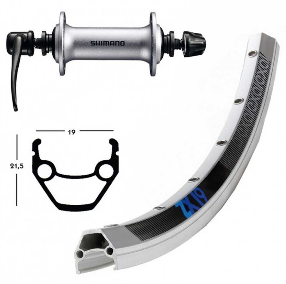 Winora Zx 19 700 Qr Shimano Acera T3000 Front Wheel silver 9 x 100 mm