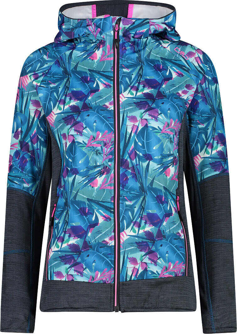 CMP Woman Jacket Fix Hood (32E6156P) hawaian-purple fluo