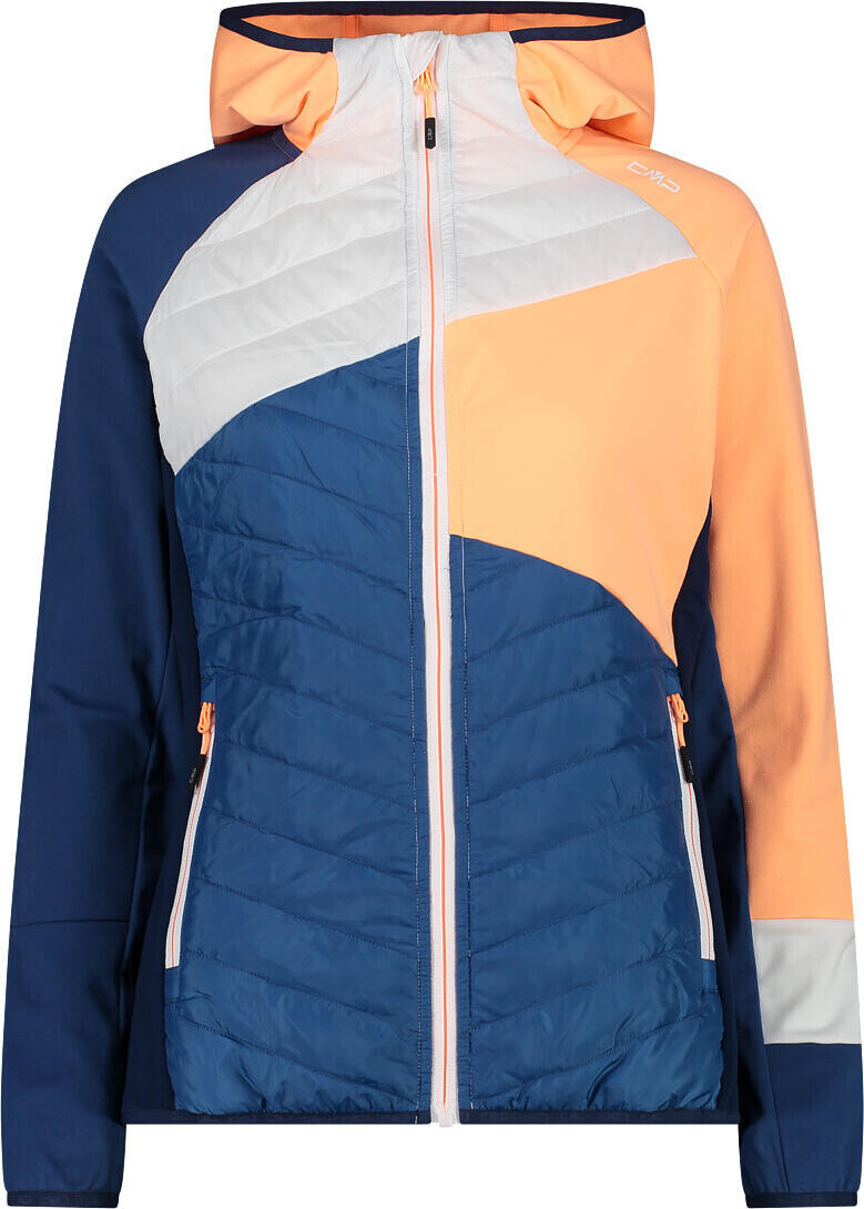 Cmp woman fix sales hood hybrid jacket