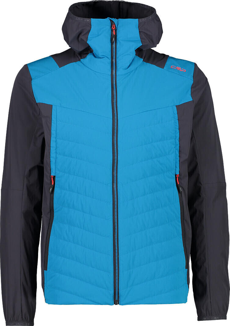 CMP Man Hybrid Jacket Fix Hood (32Z6527) danube