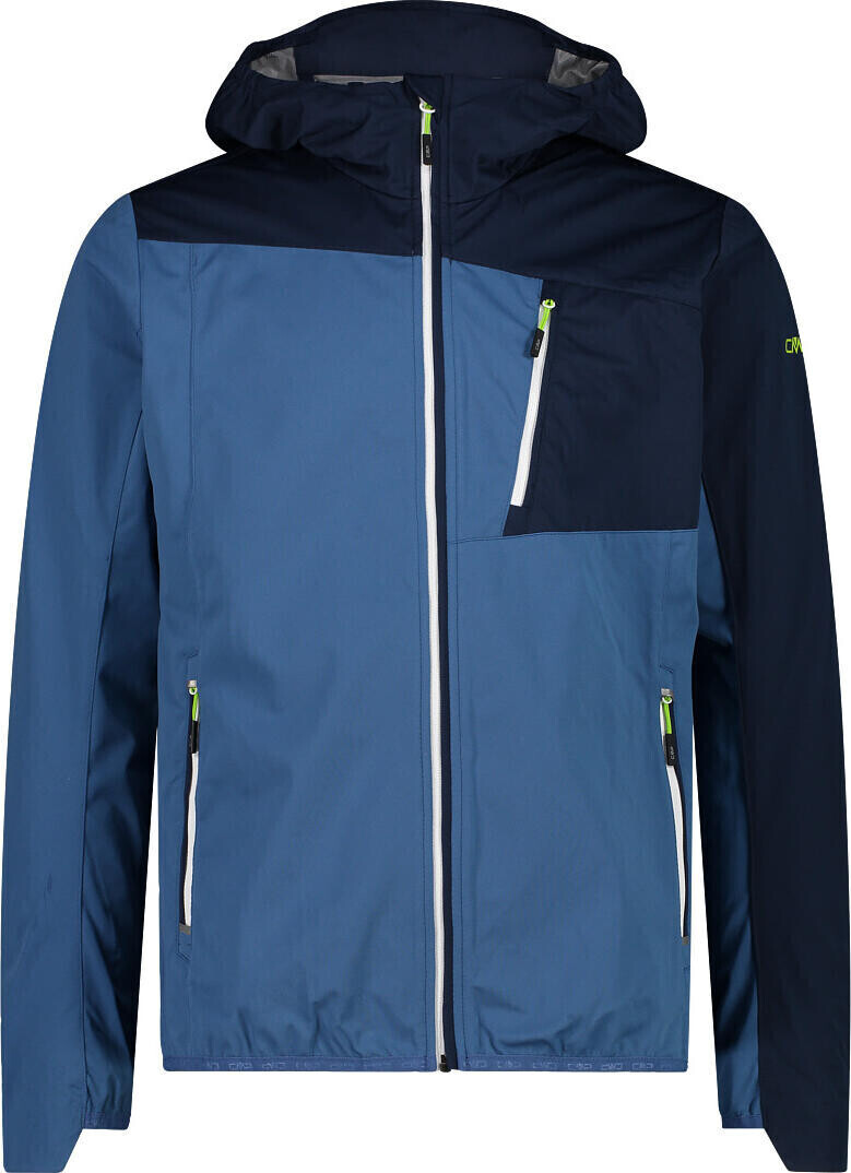 CMP Man Jacket Fix Hood (33A6507) dusty blue-b.blue