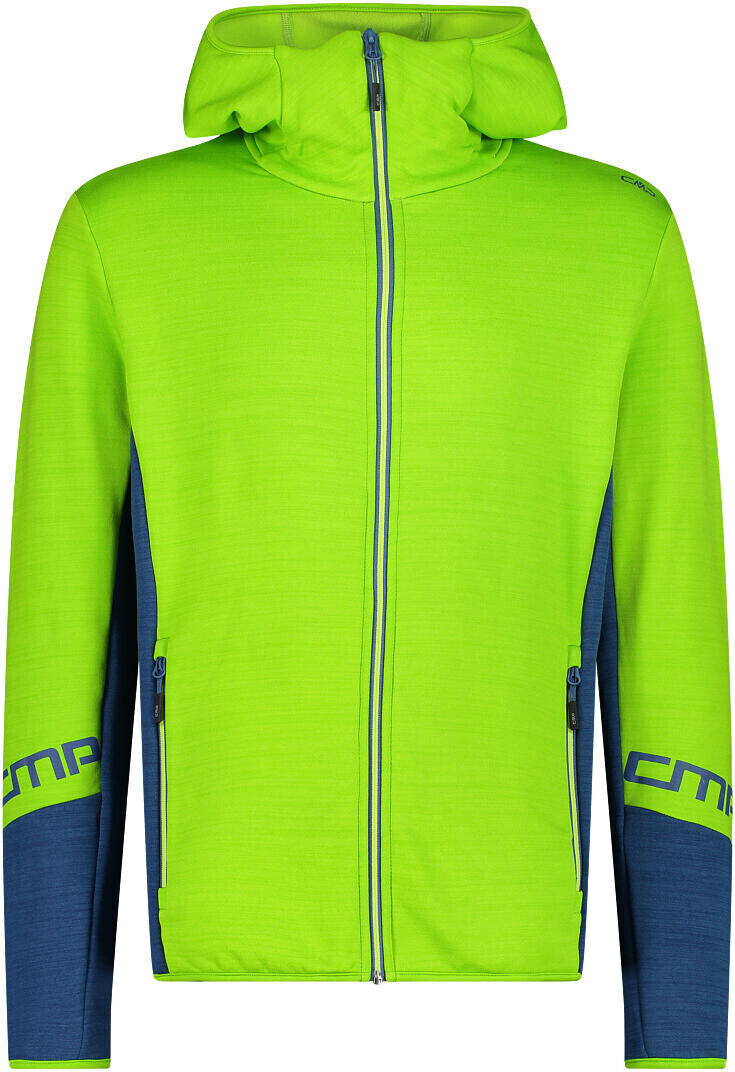 CMP Man Jacket Fix Hood (33E7957) limegreen mel.