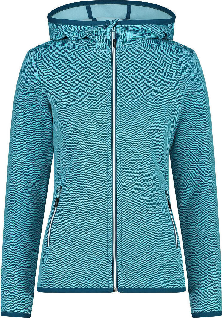 CMP Woman Jacket Fix Hood (33E5946) acqua mel.-deep lake