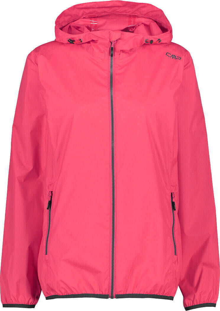 CMP Woman Rain Jacket Fix Hood (32X5796) fragola