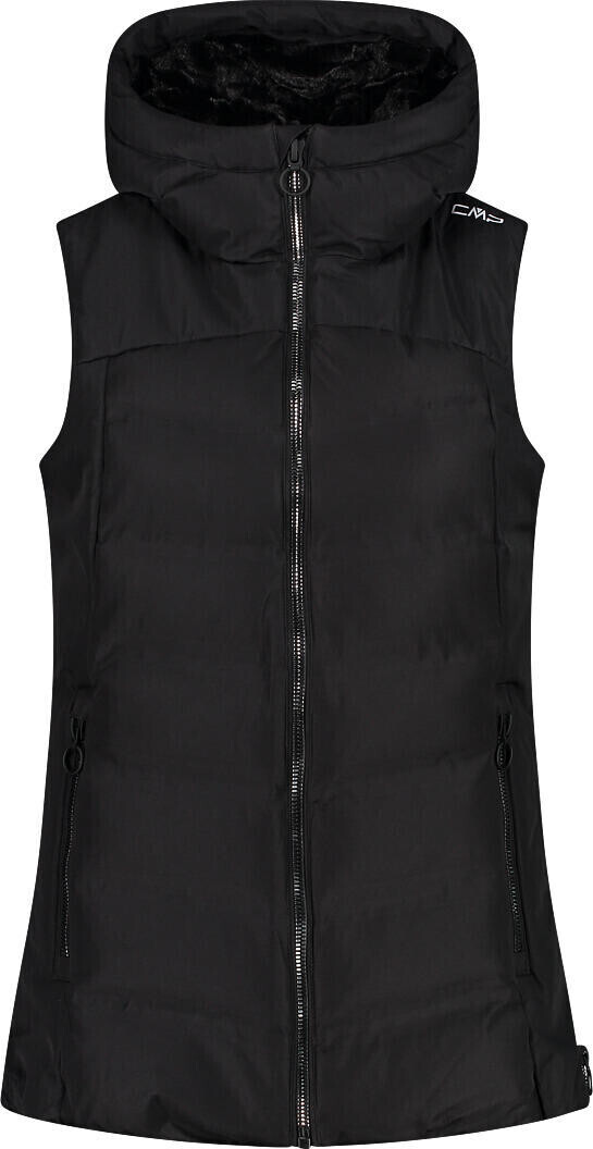 CMP Woman Vest Fix Hood (32W0276) nero