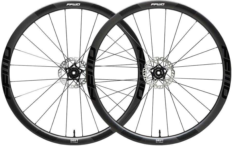 Fast Forward Drift Fcc Cl Disc Tubeless Gravel Wheel Set black 12 x 100 / 12 x 142 mm / Campagnolo