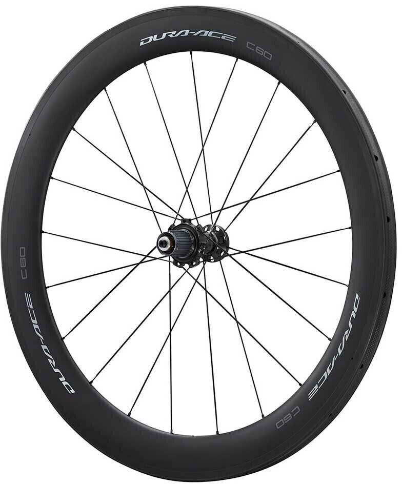 Shimano Dura Ace R9200 C60 Carbon Tubular Road Rear Wheel black 10 x 130 mm / Shimano/Sram HG