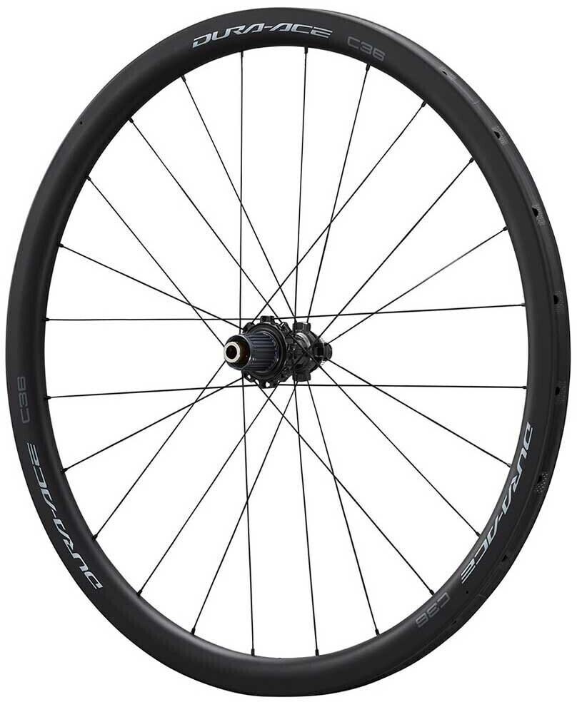 Shimano Dura Ace R9270 C36 Cl Disc Carbon Tubular Road Rear Wheel black 12 x 142 mm / Shimano/Sram HG