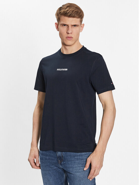 Tommy Hilfiger Monotype Logo T-Shirt (MW0MW31538) desert sky ab 26,95 € |  Preisvergleich bei | T-Shirts